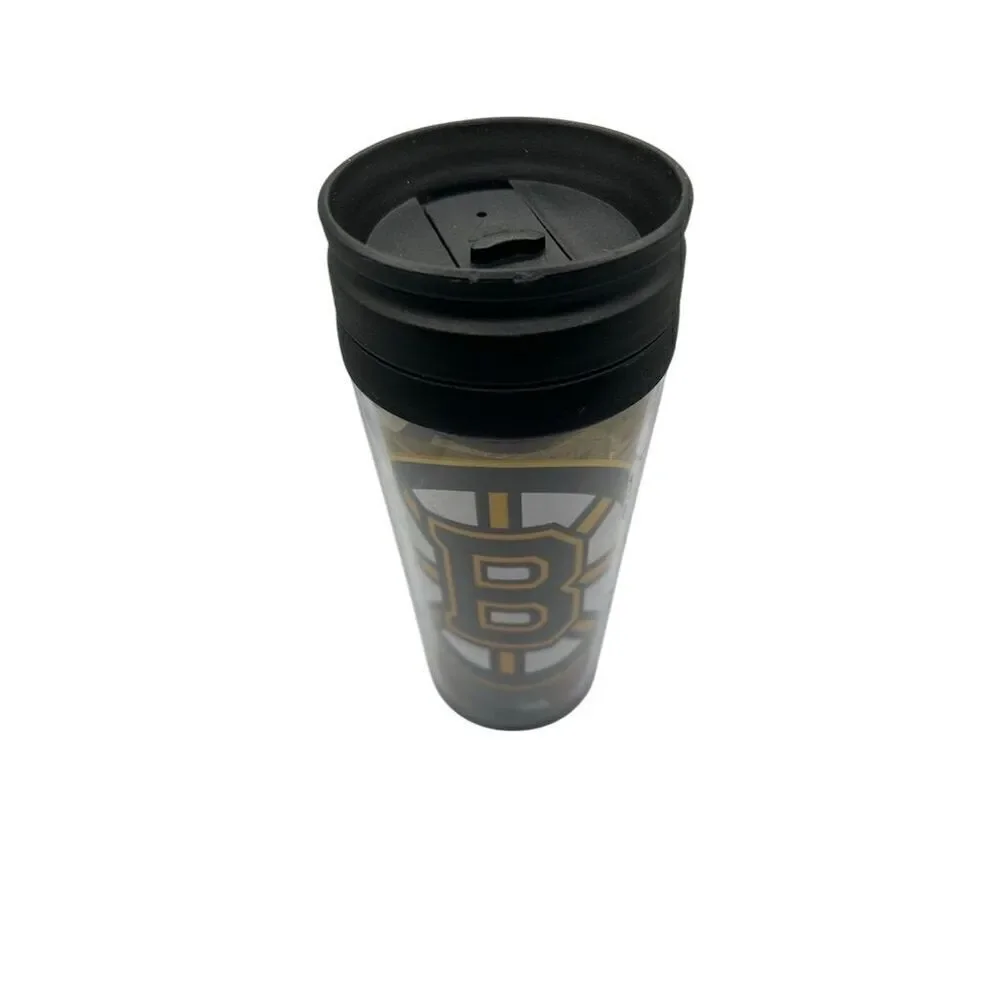 Boston Bruins NHL Travel Mug Tumbler Multi-Color Hockey Fan